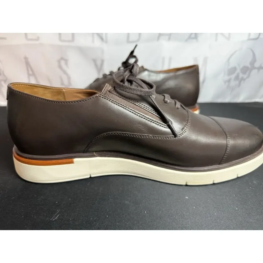 Allen Edmonds Carson Slip-On Hybrid Oxfords Espresso Leather Men’s 9.5D